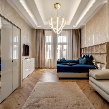 Heart Of Luxury With Amazing View 아파트 부다페스트
