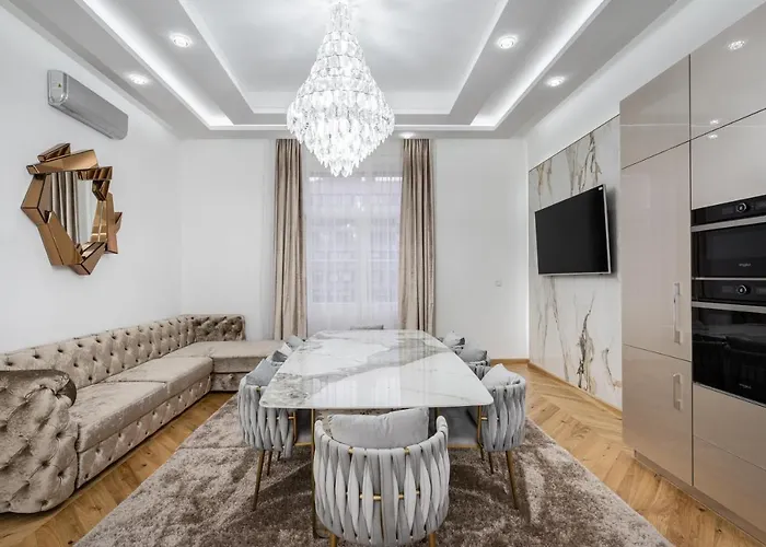 Heart Of Luxury With Amazing View 公寓 布达佩斯